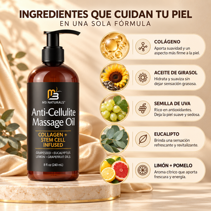 M3 · Naturals™ | Aceite Corporal para Piel Firme y Suave