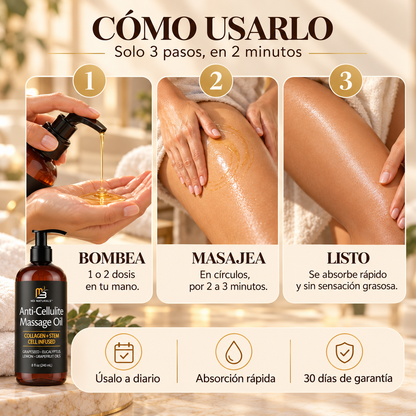M3 · Naturals™ | Aceite Corporal para Piel Firme y Suave